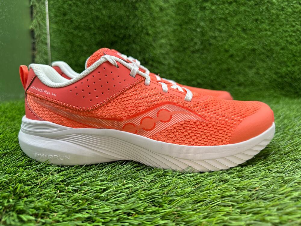 Saucony Kinvara 14 SK167775 Athletic Sneaker Girls 5.5M Orange Mesh Cushioned